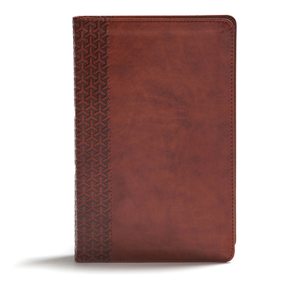 CSB Everyday Study Bible, British Tan Leathertouch 146279694X Book Cover