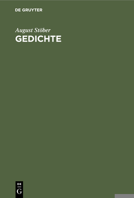 Gedichte [German] 3112354036 Book Cover