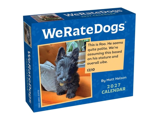 Weratedogs 2027 Day-To-Day Calendar B0GF9L193K Book Cover