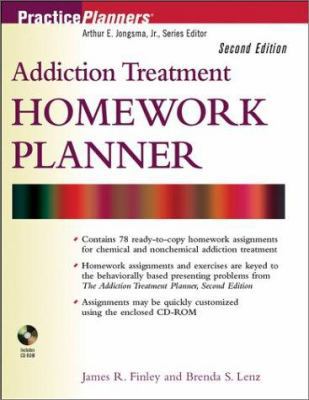 Addiction Treatment Homework Planner (PracticeP... 0471274593 Book Cover