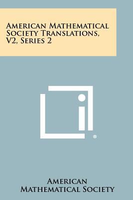 American Mathematical Society Translations, V2,... 1258327279 Book Cover