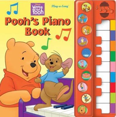 Pooh's Piano Book (Disney's Winnie the Pooh) 0785352333 Book Cover