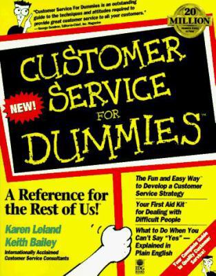 Customer Service for Dummies? 1568843917 Book Cover