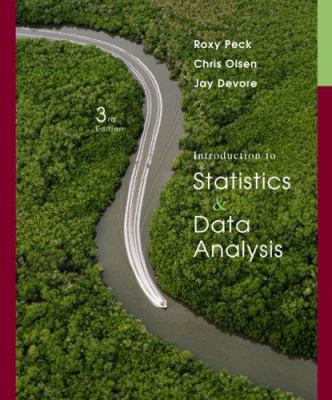 Introduction to Statistics and Data Analysis (w... 0495118737 Book Cover