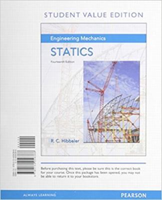 Engineering Mechanics: Statics 0134056388 Book Cover