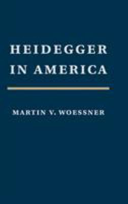 Heidegger in America 0521518377 Book Cover