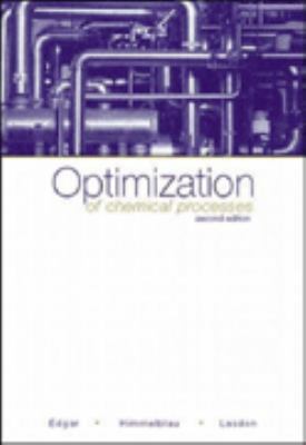 Optimization of Chemical Processes 0071189777 Book Cover
