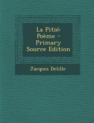 La Pitie: Poeme [French] 1287753450 Book Cover