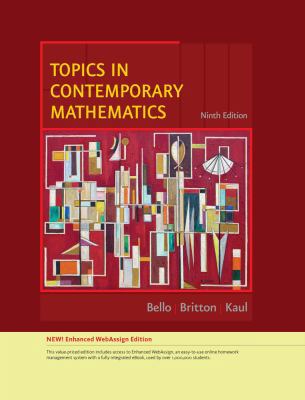 Topics in Contemporary Mathematics, Enhanced Ed... 0538737794 Book Cover