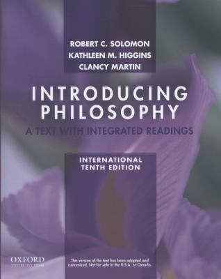 Introducing Philosophy: A Text with Integrated ... 0199764840 Book Cover