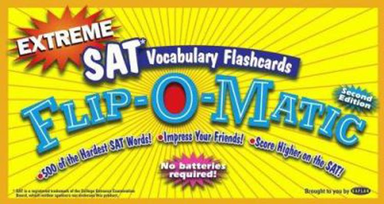 Kaplan SAT Vocabulary Flashcards Extreme Flip-O... 0743265610 Book Cover