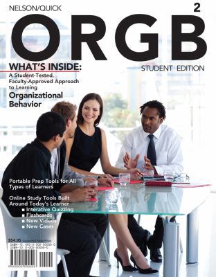 ORGB 2 (with Review Cards and Management Course... 032478709X Book Cover