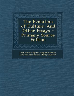 The Evolution of Culture: And Other Essays - Pr... 1295592703 Book Cover
