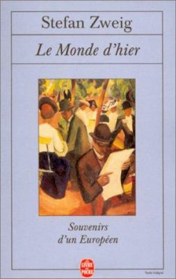 Le Monde D Hier [French] 2253140406 Book Cover