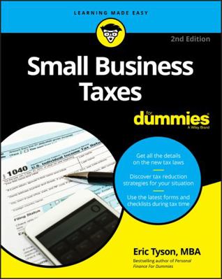 Small Business Taxes for Dummies 1119517842 Book Cover
