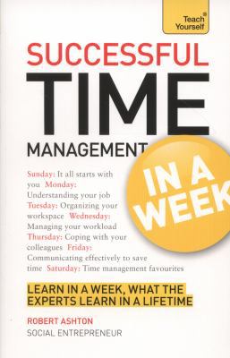 Successful Time Management In a Week: A Teach Y... 1444159496 Book Cover