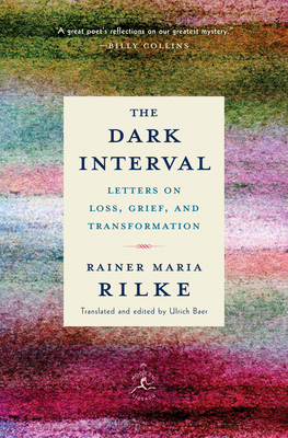 The Dark Interval: Letters on Loss, Grief, and ... 0525509844 Book Cover