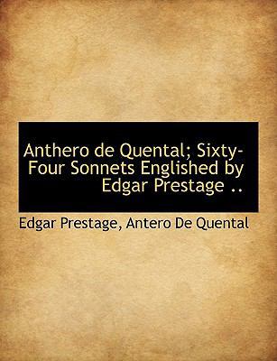 Anthero de Quental; Sixty-Four Sonnets Englishe... 1115221655 Book Cover