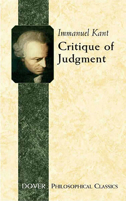 Critique of Judgment 0486445437 Book Cover