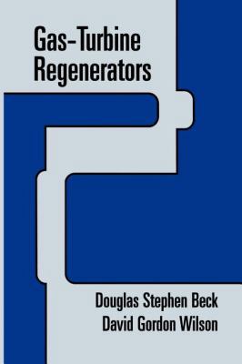 Gas-Turbine Regenerators 1461285127 Book Cover