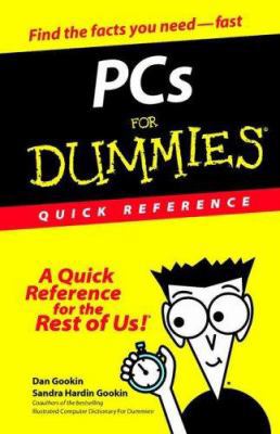 PCs for Dummies: Quick Reference 0764507222 Book Cover