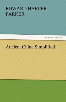 Ancient China Simplified 3842463758 Book Cover