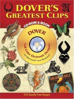 Dover's Greatest Clips [With CDROM] 048699810X Book Cover