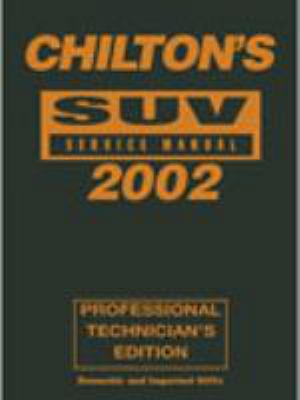 Chilton's SUV Service Manual 0801993555 Book Cover