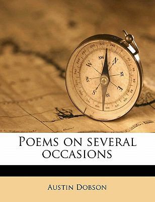 Poems on Several Occasions Volume 1 1177351048 Book Cover