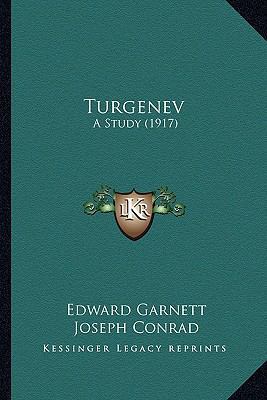 Turgenev: A Study (1917) 1164168185 Book Cover