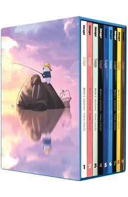 Saga Box Set: Volumes 1-9 1534321403 Book Cover