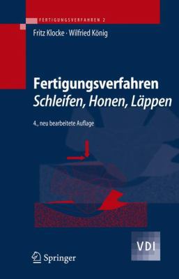 Fertigungsverfahren 2: Schleifen, Honen, Läppen [German] 3540234969 Book Cover