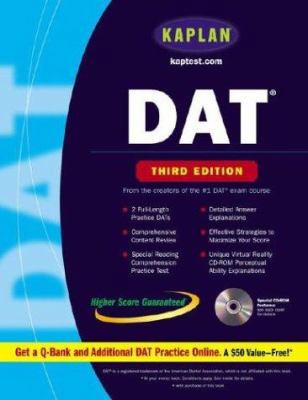 Kaplan DAT [With CDROM] 0743241495 Book Cover