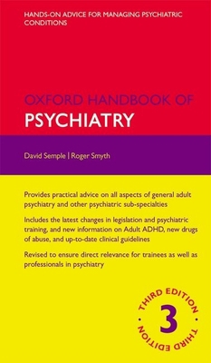 Oxford Handbook of Psychiatry 0199693889 Book Cover