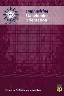 Emphasising Stakeholder Orientation 1795046821 Book Cover