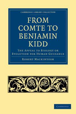 From Comte to Benjamin Kidd 1108004539 Book Cover