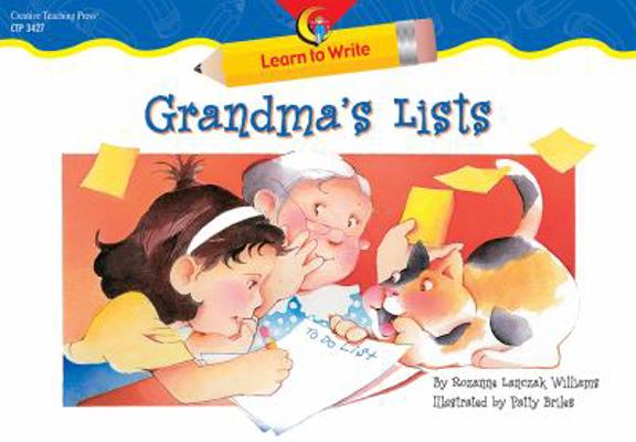 Grandma'S Lists (Learn to Write Lap Book) 1591983355 Book Cover