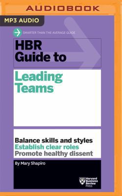 HBR Guide to Leading Teams 1511366877 Book Cover