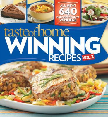 Taste of Home Winning Recipes, Vol. 2 0898217539 Book Cover