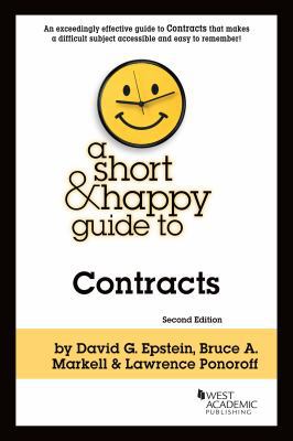 A Short and Happy Guide to Contracts (Short & H... 164020752X Book Cover