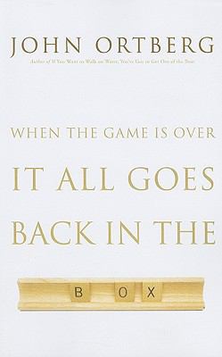When the Game Is Over, It All Goes Back in the Box [Large Print] 1594153493 Book Cover