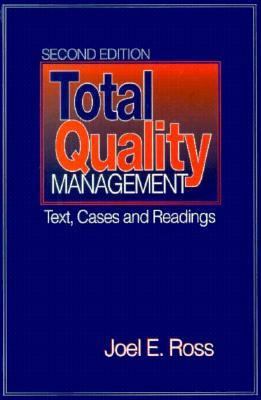 Total Quality Management: Text, Cases and Readi... 1884015085 Book Cover
