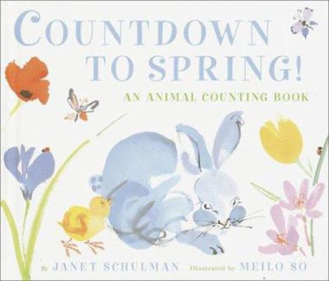 Countdown to Spring!: An Animal Counting Book 0375913645 Book Cover