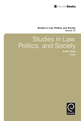 Studies in Law, Politics, and Society 1786350769 Book Cover