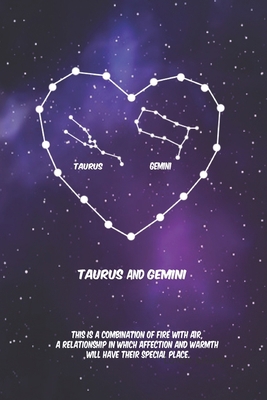 Paperback 2020 The Astrology of Love between Taurus and Gemini: horoscope, love, relationship and compatibility: Lined Notebook / journal gift, 110 pages, 6x9 i Book