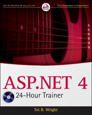 ASP.NET 4 24-Hour Trainer [With DVD] 0470596910 Book Cover
