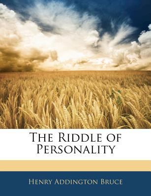 The Riddle of Personality 1142039978 Book Cover