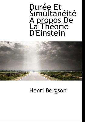 Duree Et Simultaneite a Propos de La Theorie D'... 1113692871 Book Cover