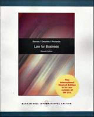 Law for Business 0071314571 Book Cover