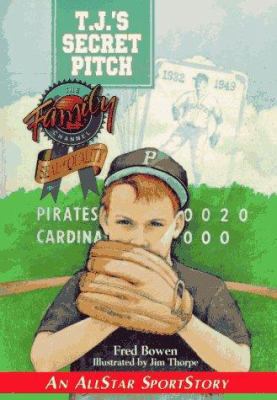 T.J.'s Secret Pitch (Allstar Sportstory) 1561451193 Book Cover